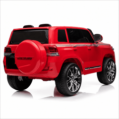 Toyota Land Cruiser 12V Kids Ride-On | Red JJ2022 - Colorland Toys