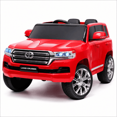 Toyota Land Cruiser 12V Kids Ride-On | Red JJ2022 - Colorland Toys