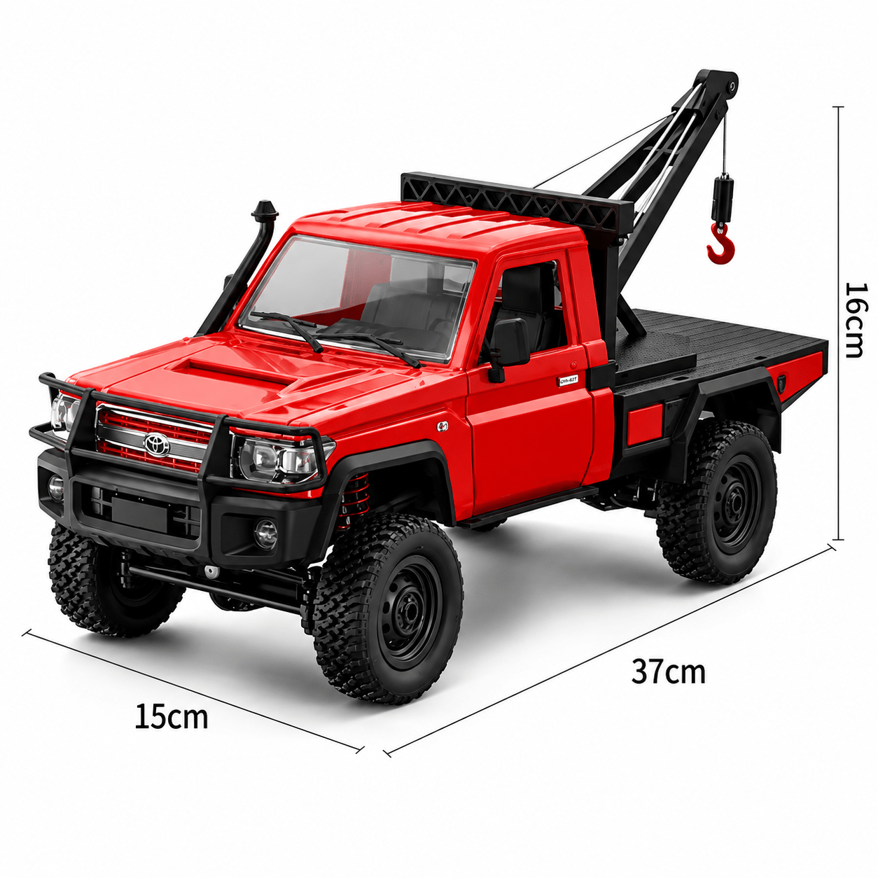 Toyota Land Cruiser 4x4 RC Crane 1:12 | MN-82T - Assorted - Colorland Toys