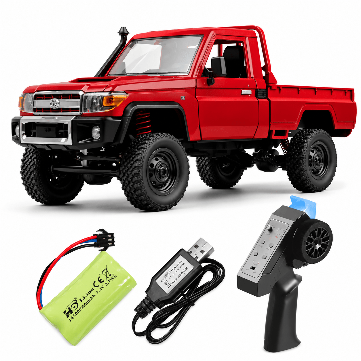 Toyota Land Cruiser LC79 4x4 RC Truck 1:12 | MN-82 - Assorted - Colorland Toys