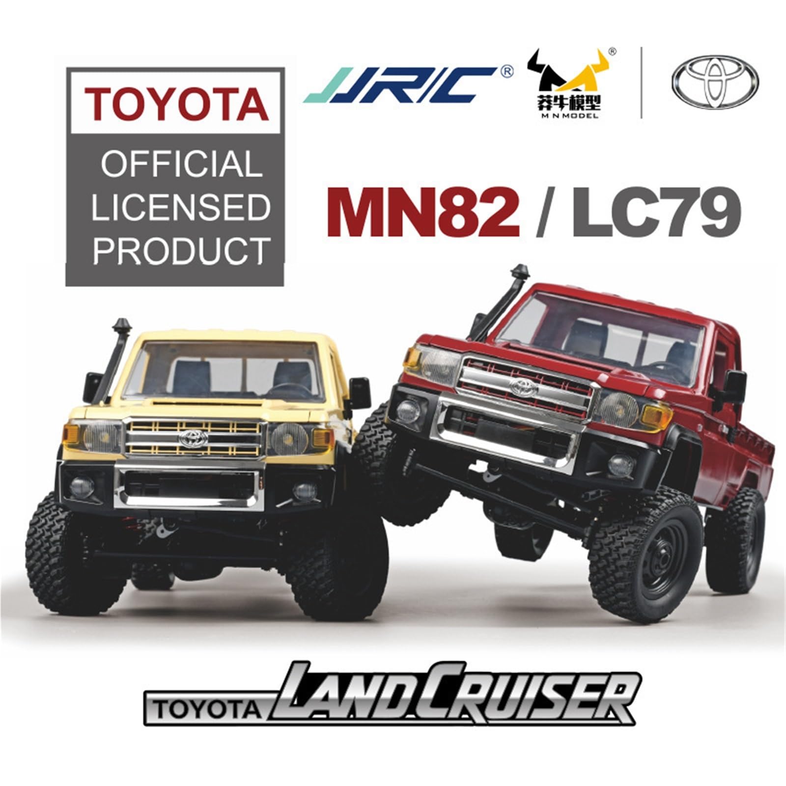Toyota Land Cruiser LC79 4x4 RC Truck 1:12 | MN-82 - Assorted - Colorland Toys