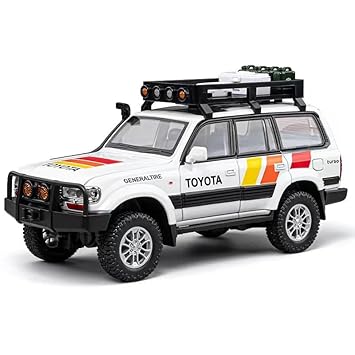 Toyota Land Cruiser LC80 1:24 Pullback Die - Cast Car - Colorland Toys