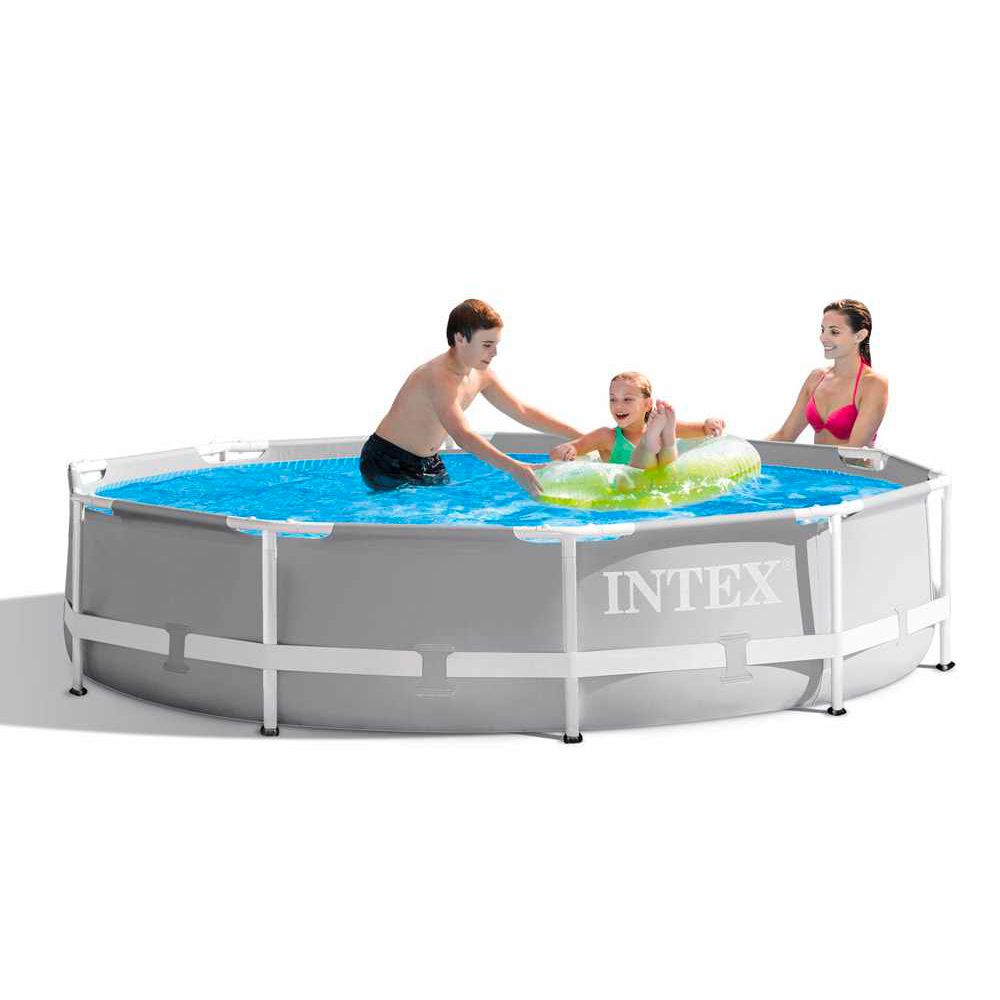 Intex Prism Frame Above Ground Pool Round 305 x 76cm 26702 - Colorland Toys