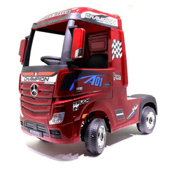 Trailer Benz Red HL358 - Colorland Toys