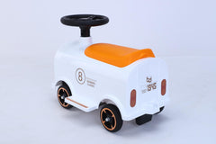 Train with Attachment White 8112 - T - Colorland Toys