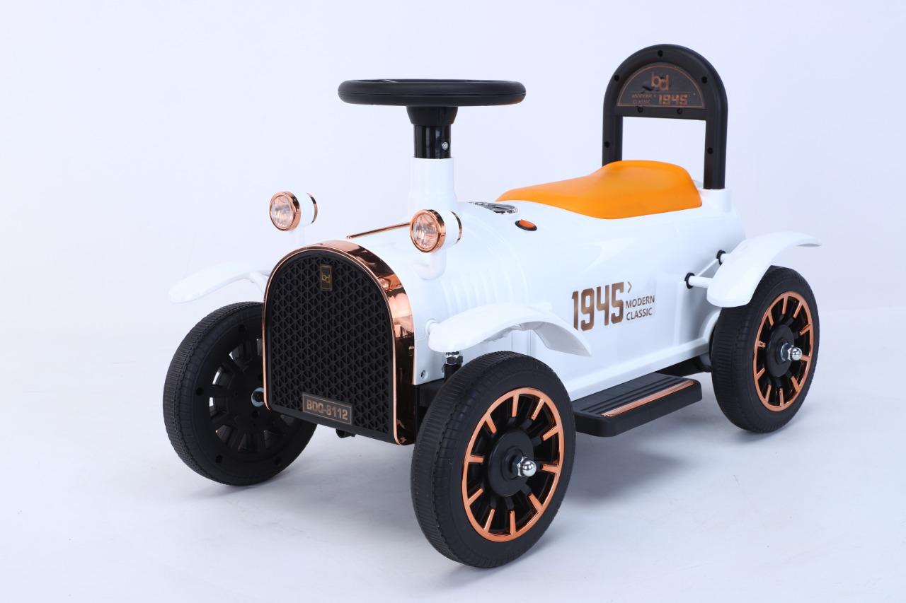 Train with Attachment White 8112 - T - Colorland Toys