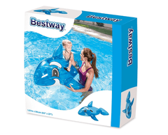 Transparent Whale Rider 157X94Cm 41037 - Colorland Toys