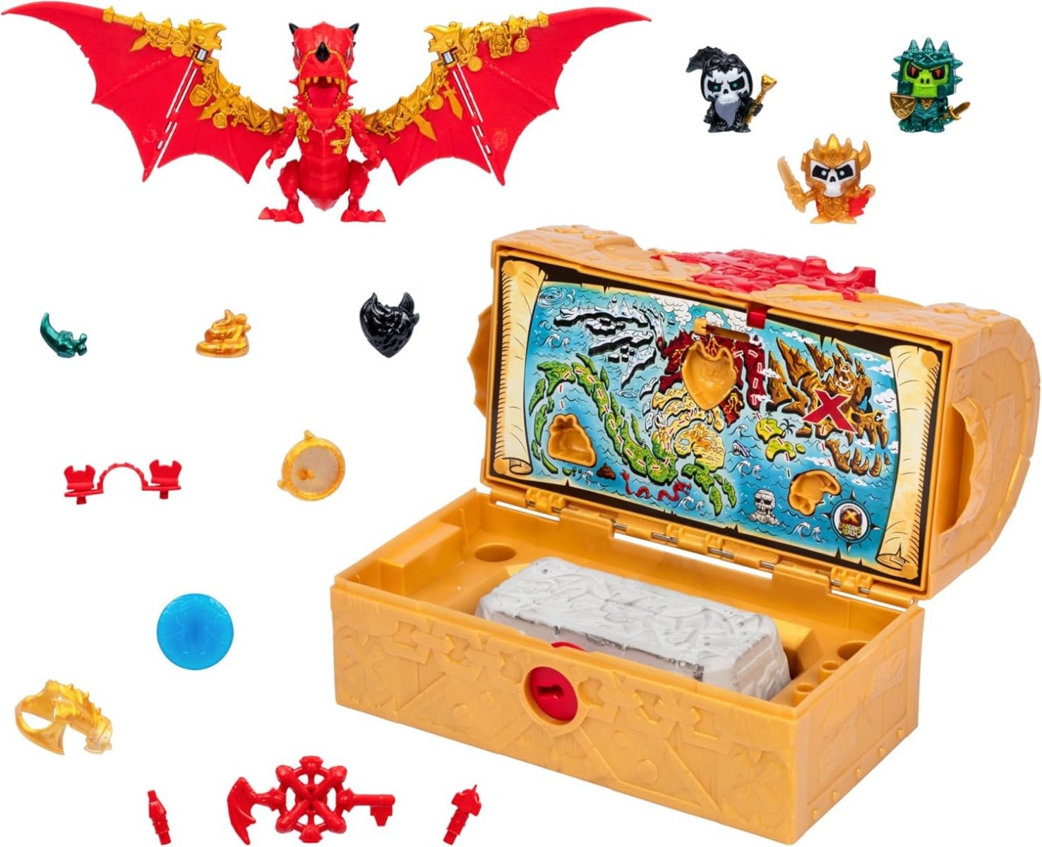 Treasure X Lost Lands Dragons Realm Mystery Dragon Chest 41790 - Colorland Toys