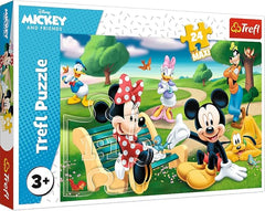 Trefl Disney Mickey And Friends Maxi Puzzle 24 - Pcs 14344 - Colorland Toys