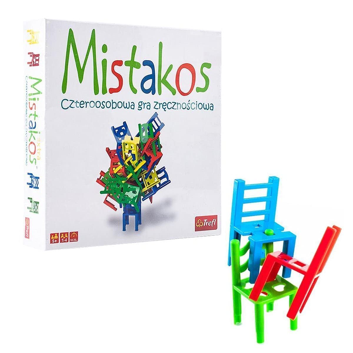 Trefl Mistakos The Stacking Chairs Game 01639 - Colorland Toys
