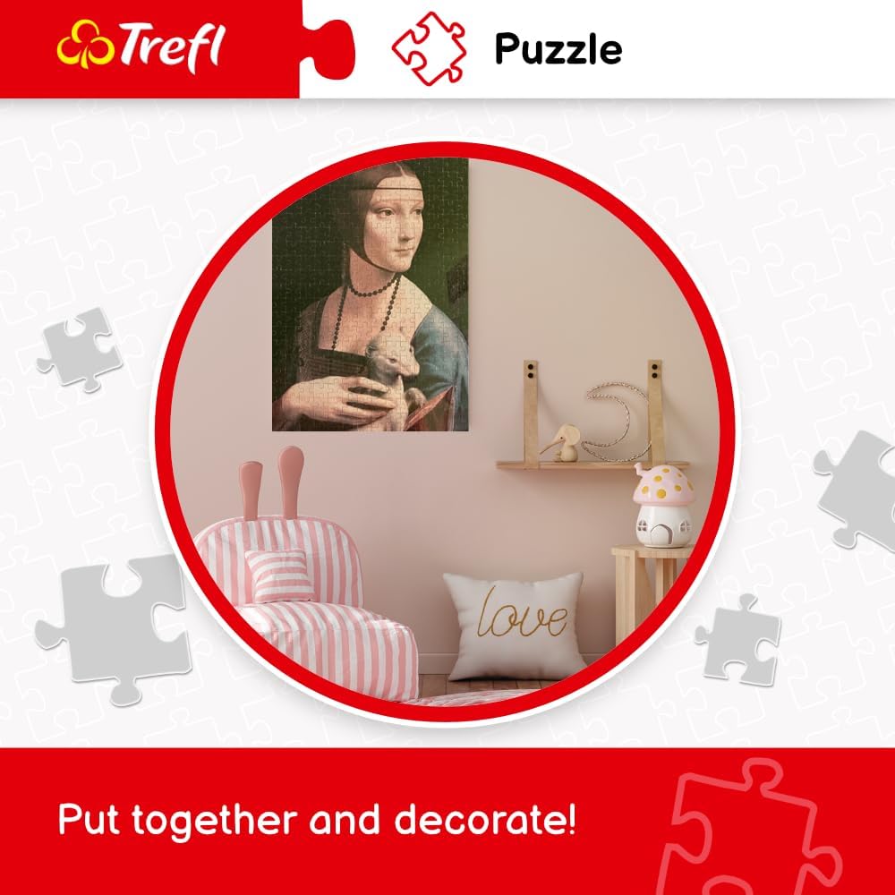 Trefl Tiger Portrait Puzzle 500pcs 37397 - Colorland Toys