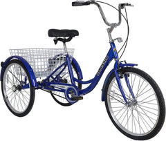 Tricycle CL 24 Basket Blue - Colorland Toys