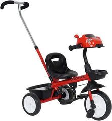 Tricycle with Handle Red LB - TR6518 - Colorland Toys