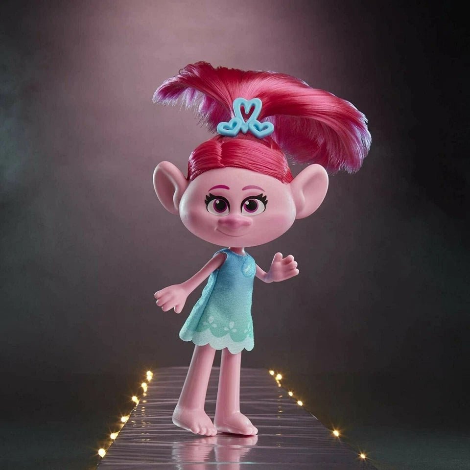 Trolls World Tour Stylin' Poppy Fashion Doll E8006 - Colorland Toys