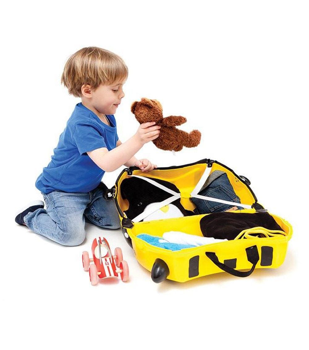 Trunki Bernard Bumble Bee Ride On Suitcase TI0044 - GB01 - Colorland Toys