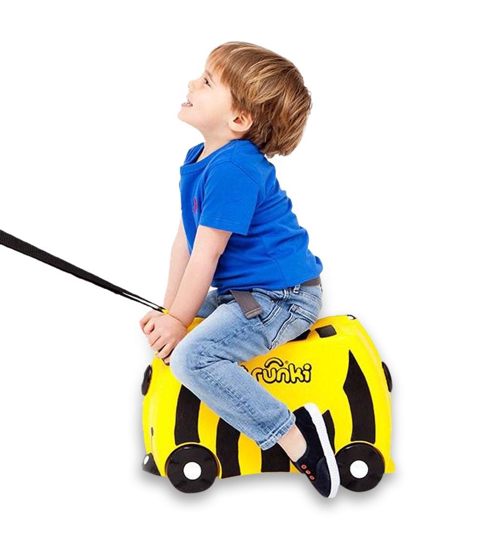 Trunki Bernard Bumble Bee Ride On Suitcase TI0044 - GB01 - Colorland Toys