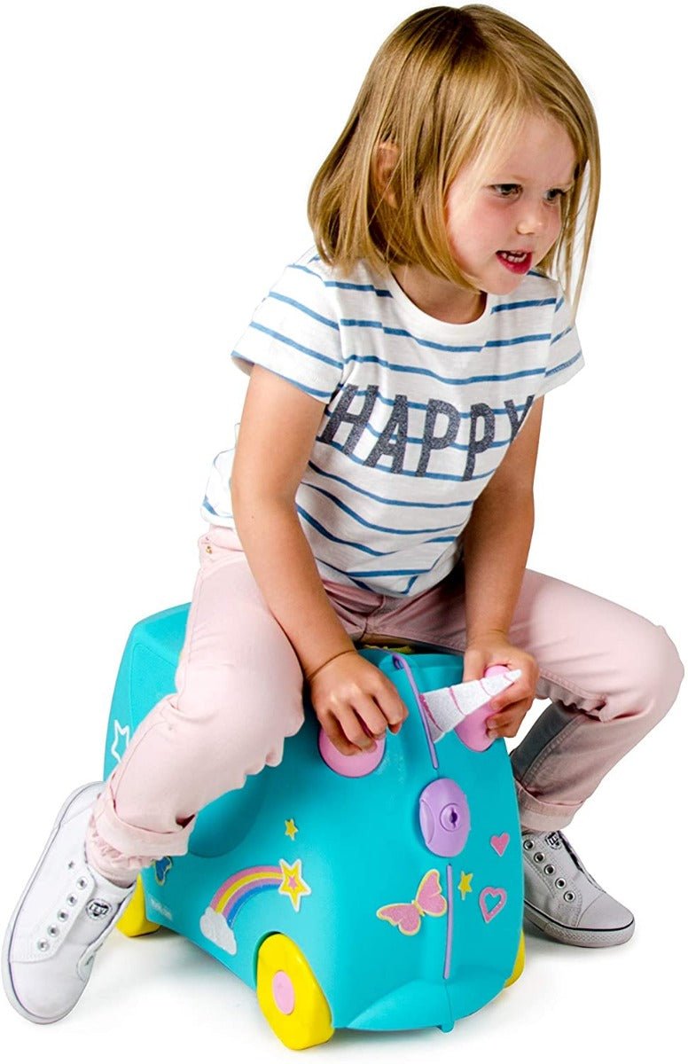Trunki Una the Unicorn Blue TI0287 - GB01 - Colorland Toys