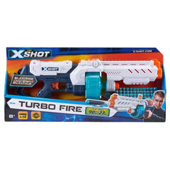 X-Shot Excel Turbo Fire Blaster With Darts - Colorland Toys