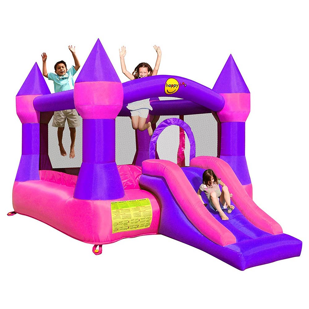 Happy Hop Castle Bouncer with Slide - Colorland Toys