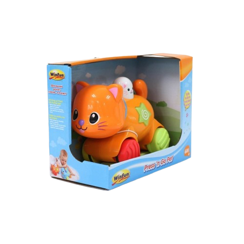 Winfun Press N Go Pet Kitten 0000734/000734 - Colorland Toys