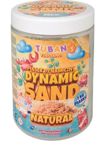 Tuban Dynamic Sand Natural 1kg TU 3557 - Colorland Toys