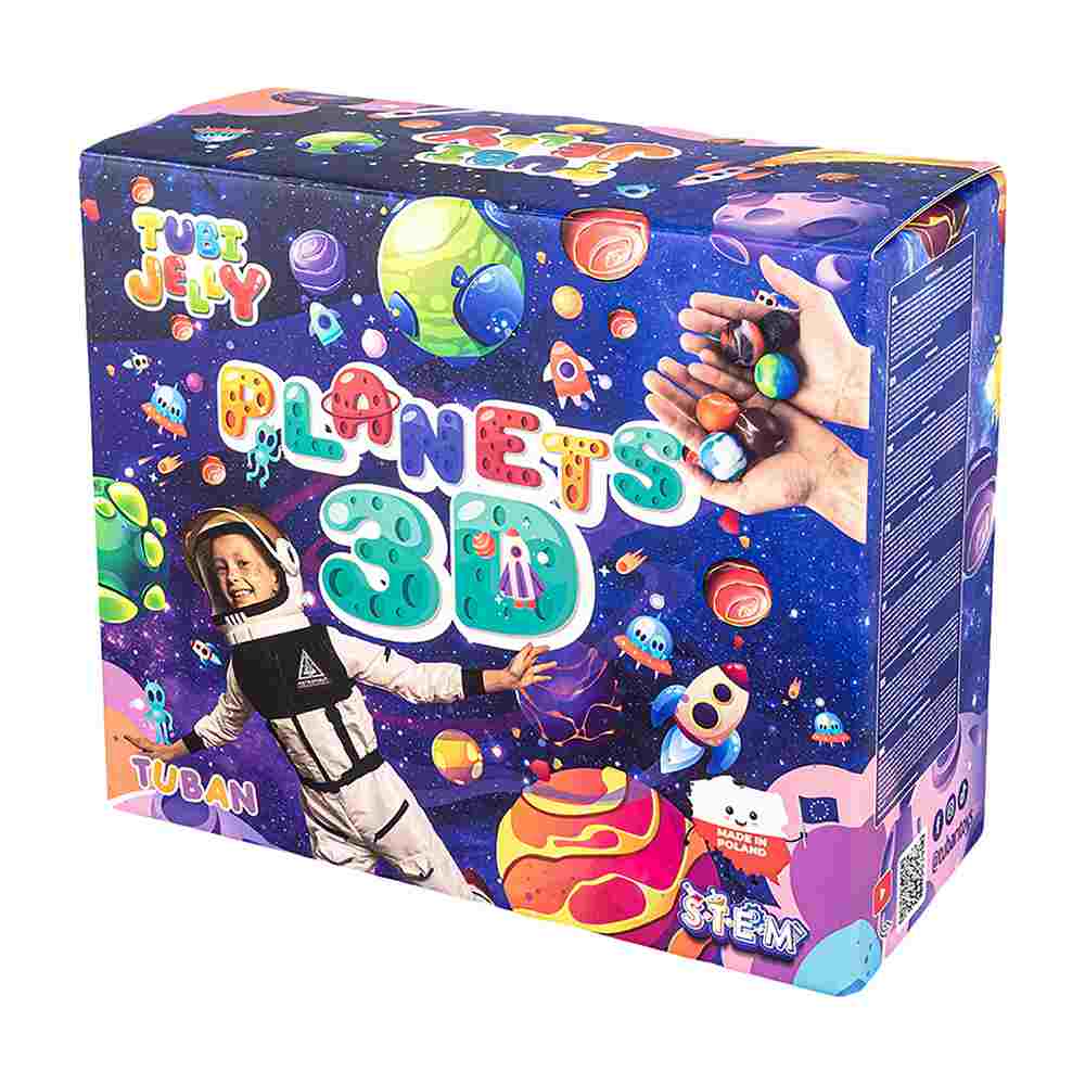 Tuban Jelly 3D Set - Planet TU 3771 - Colorland Toys