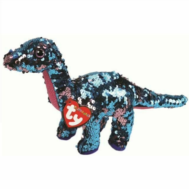 TY Beanie Boo Flippables Tremor Dinosaur Medium 36432 - Colorland Toys