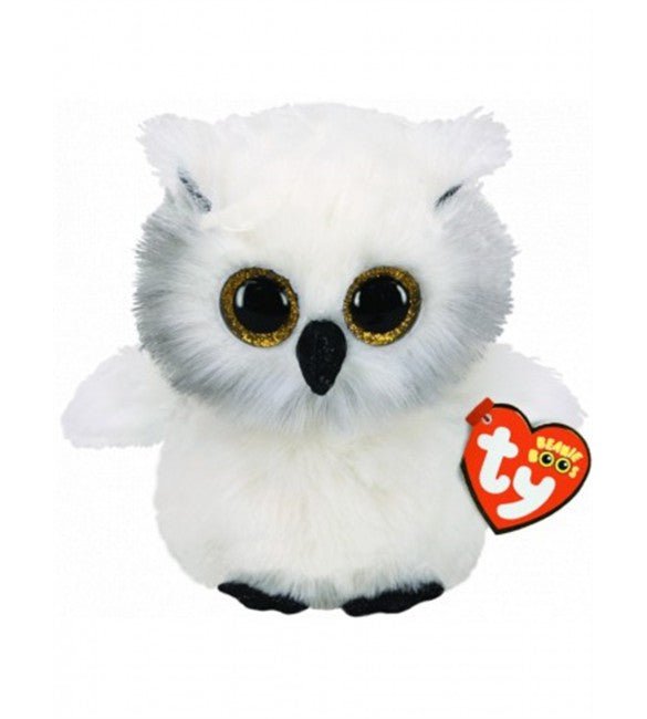 TY Beanie Boos Austin the White Owl 6inch 36305