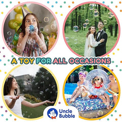 Uncle Bubble Fun Confetti Bubbler - Colorland Toys