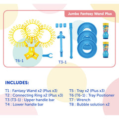 Uncle Bubble Fun Fantasy Wand - Colorland Toys