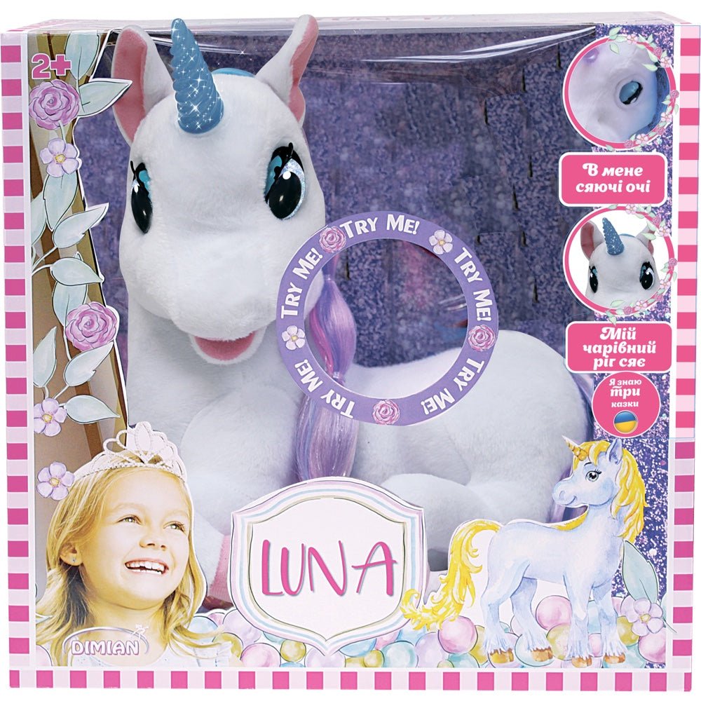 Unicorn Luna with Luminous BD2003 - Colorland Toys