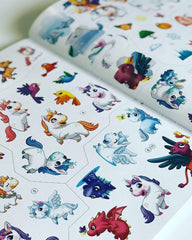 Unicorns & Friends Sticker Book Treasury 2764349742 - Colorland Toys