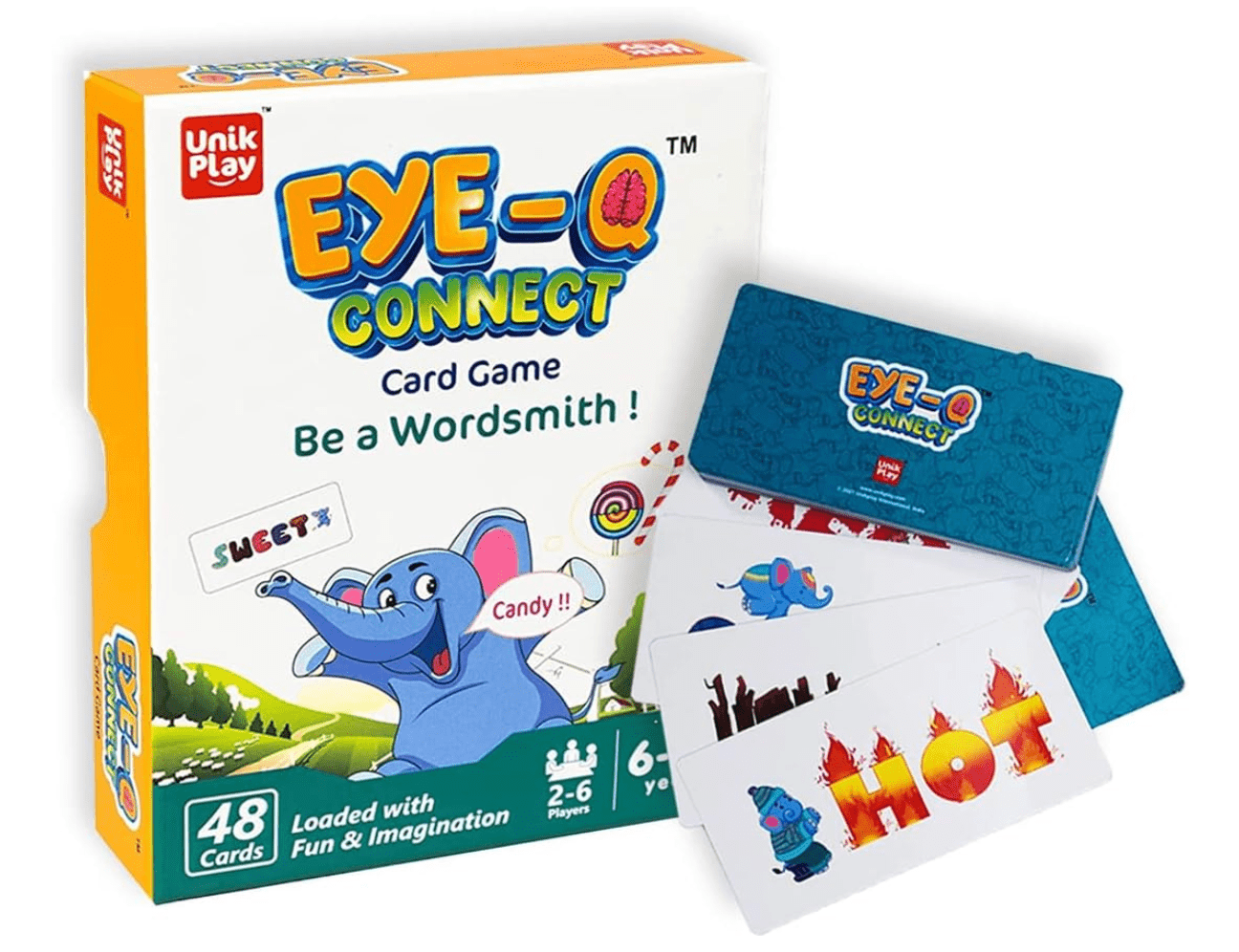 Unikplay Eye Q Connect Card Game UPEQ - 0048/GB01 - Colorland Toys