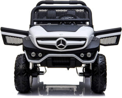 Mercedes-Benz AMG Unimog 4x4 Two Seat Ride On Car White 7988 - Colorland Toys