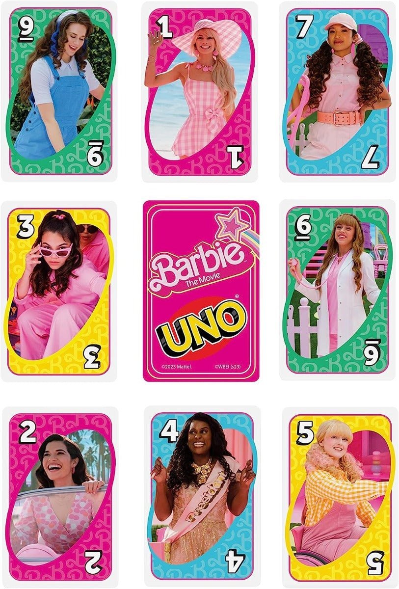 UNO Barbie Movie HPY59 - Colorland Toys