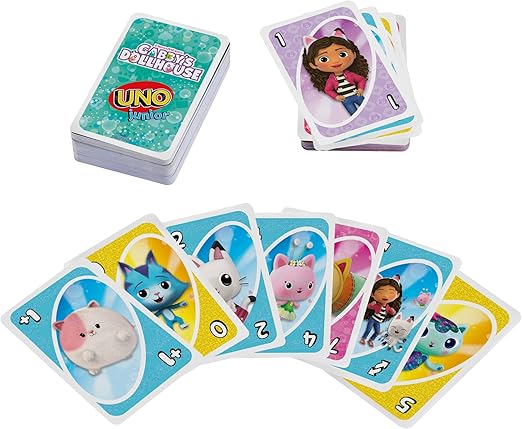 UNO Junior Gabby's Dollhouse Card Game - Colorland Toys