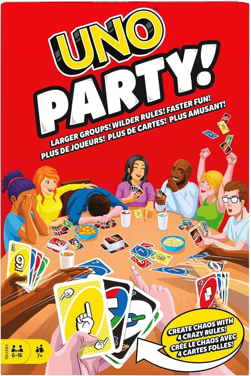 UNO Party Board Game HMY49 - Colorland Toys