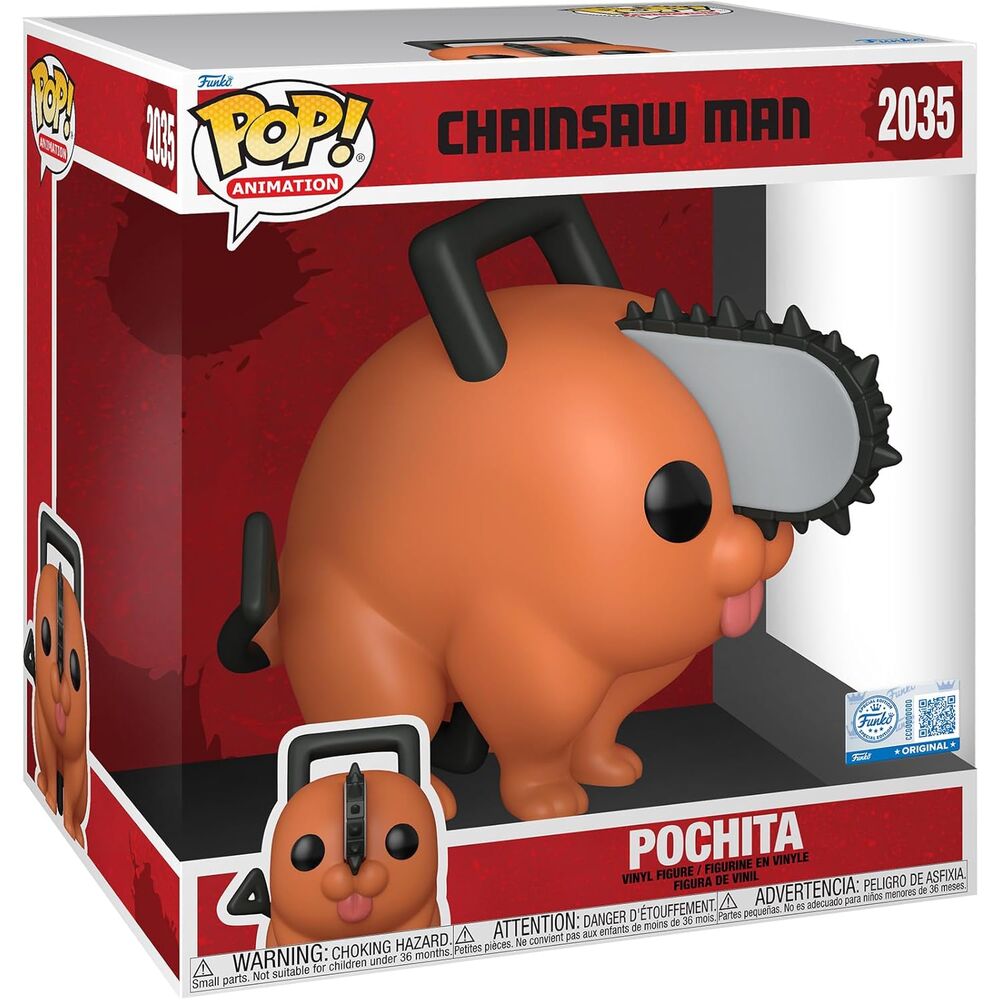 POP Figure Jumbo Chainsaw Man Pochita 25cm by FUNKO — view 2