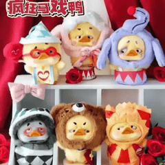 Upset Duck - Crazy Circus Duck Plush Keychain Blindbox AP17183803100C - Colorland Toys