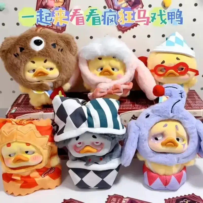 Upset Duck - Crazy Circus Duck Plush Keychain Blindbox AP17183803100C - Colorland Toys