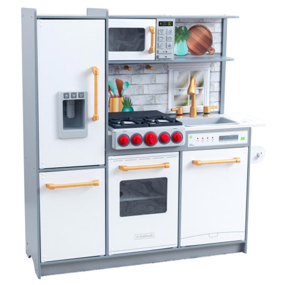 Uptown Elite White Play Kitchen - Colorland Toys