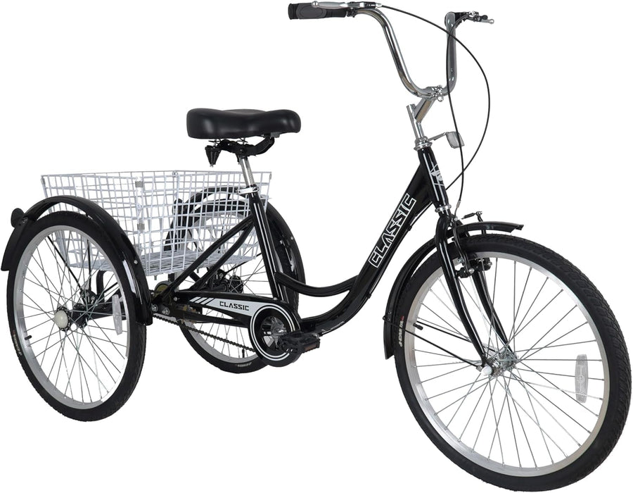 Vaux Tricycle 24 Basket Black VX-BASKET