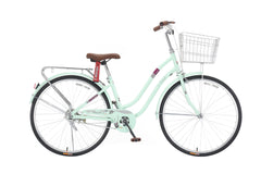 Veleon Bicycle With Basket 24 Inch Green V - T602 - Colorland Toys