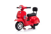 Vespa Motorcycle Red - Colorland Toys