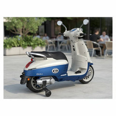 Vespa Qike Motorcycle With Box Blue QK2308 - Colorland Toys