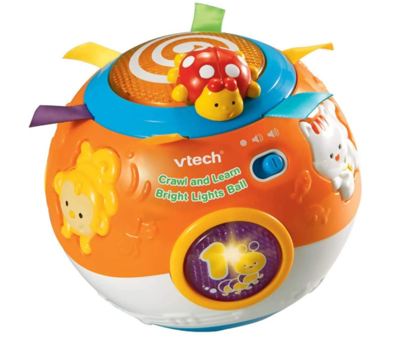 VTech Crawl & Learn Bright Light Ball Bilingual 80-047329 - Colorland Toys