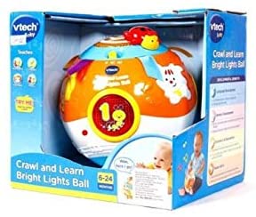 VTech Crawl & Learn Bright Light Ball Bilingual 80-047329 - Colorland Toys