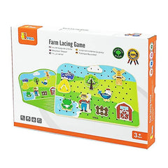 Viga Farm Lacing Game 44637 - Colorland Toys
