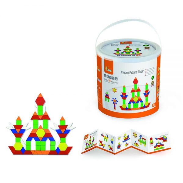 Viga Geometric Blocks 250pcs 50065 - Colorland Toys