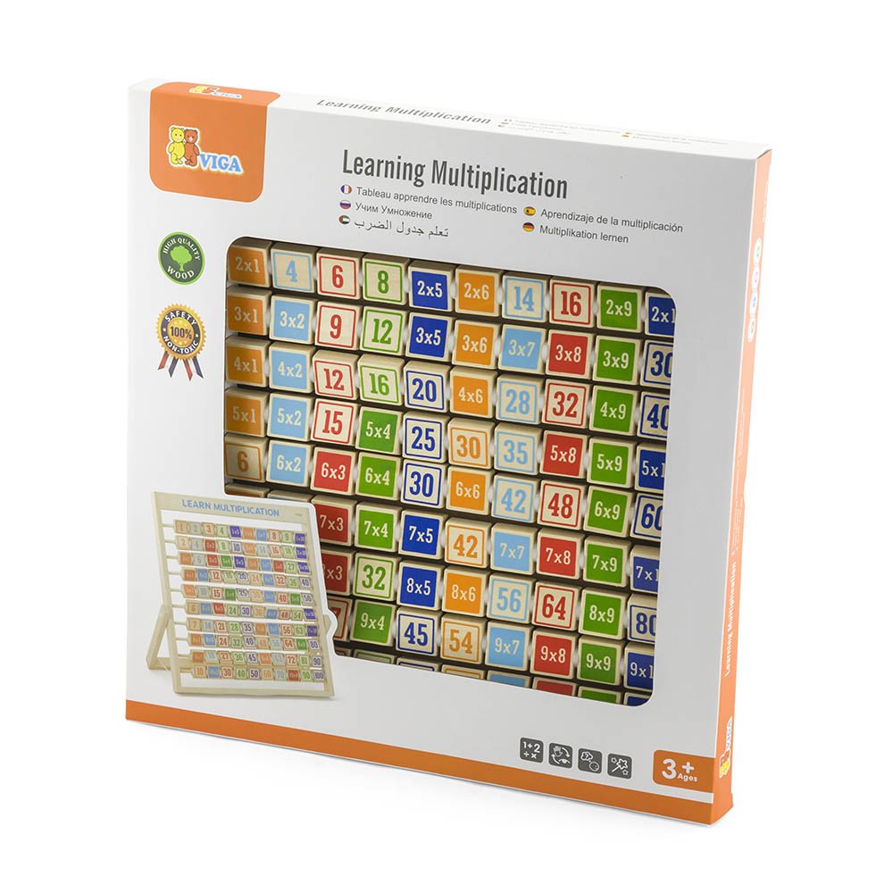 Viga Learning Multiplication 50036 - Colorland Toys